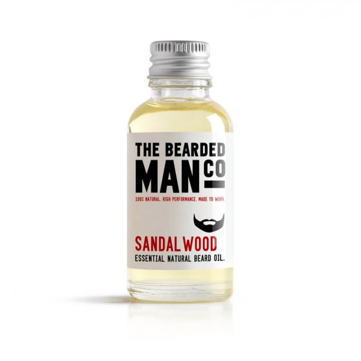 Масло для бороды The Bearded Man Company, Sandalwood, 30 мл