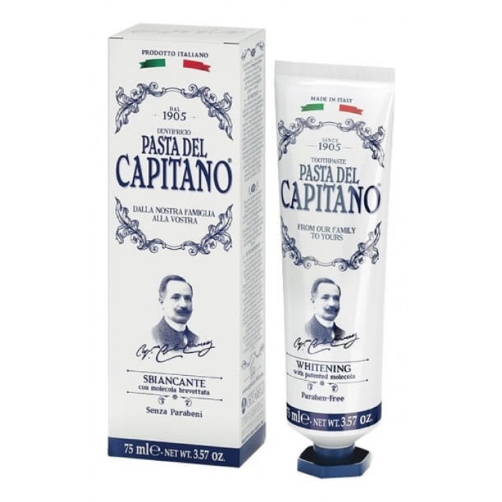 Зубная паста отбеливающая Pasta del Capitano 25 мл