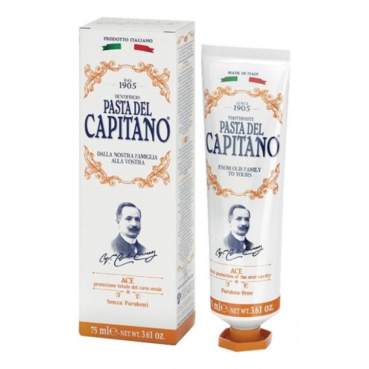Зубная паста с витаминами A,C,E Pasta del Capitano 25 мл